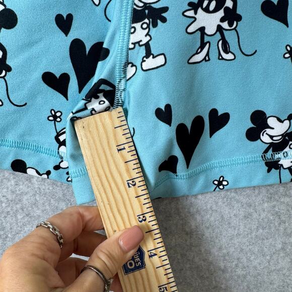RokTheBox Bike Shorts Women’s Medium Mickey Minnie Mouse Blue Athletic Running - Picture 8 of 10